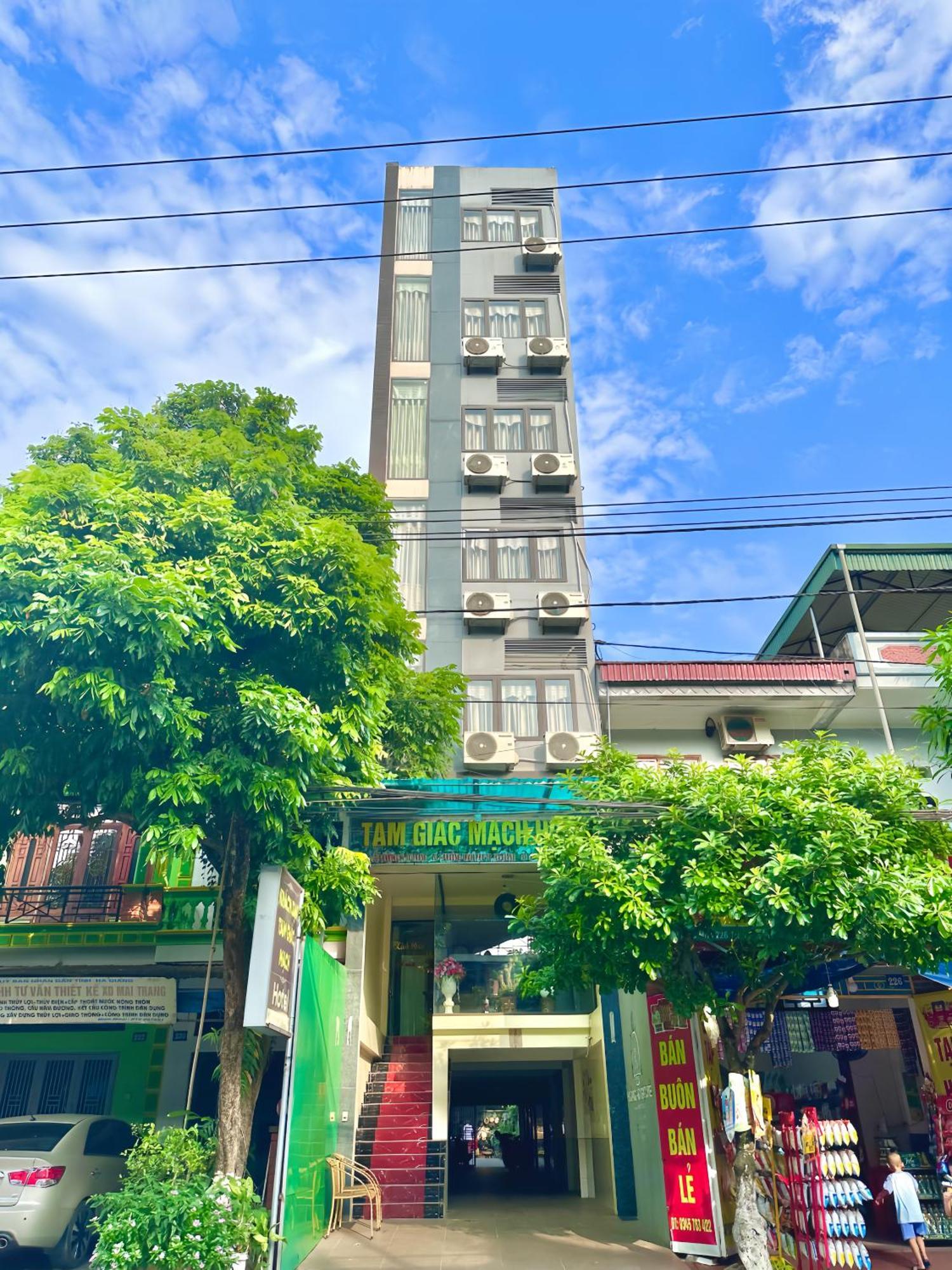 Tam Giac Mach Hotel Ha Giang Exterior foto