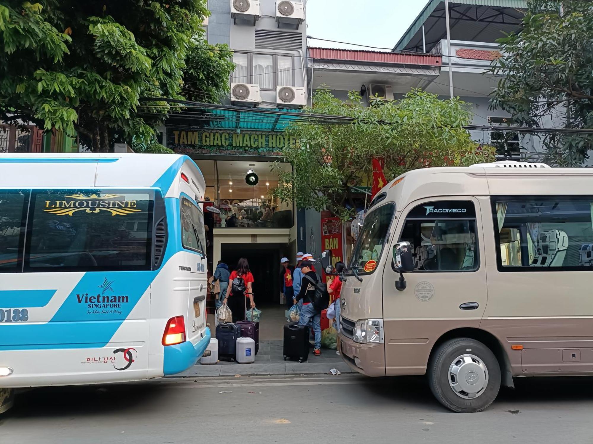 Tam Giac Mach Hotel Ha Giang Exterior foto
