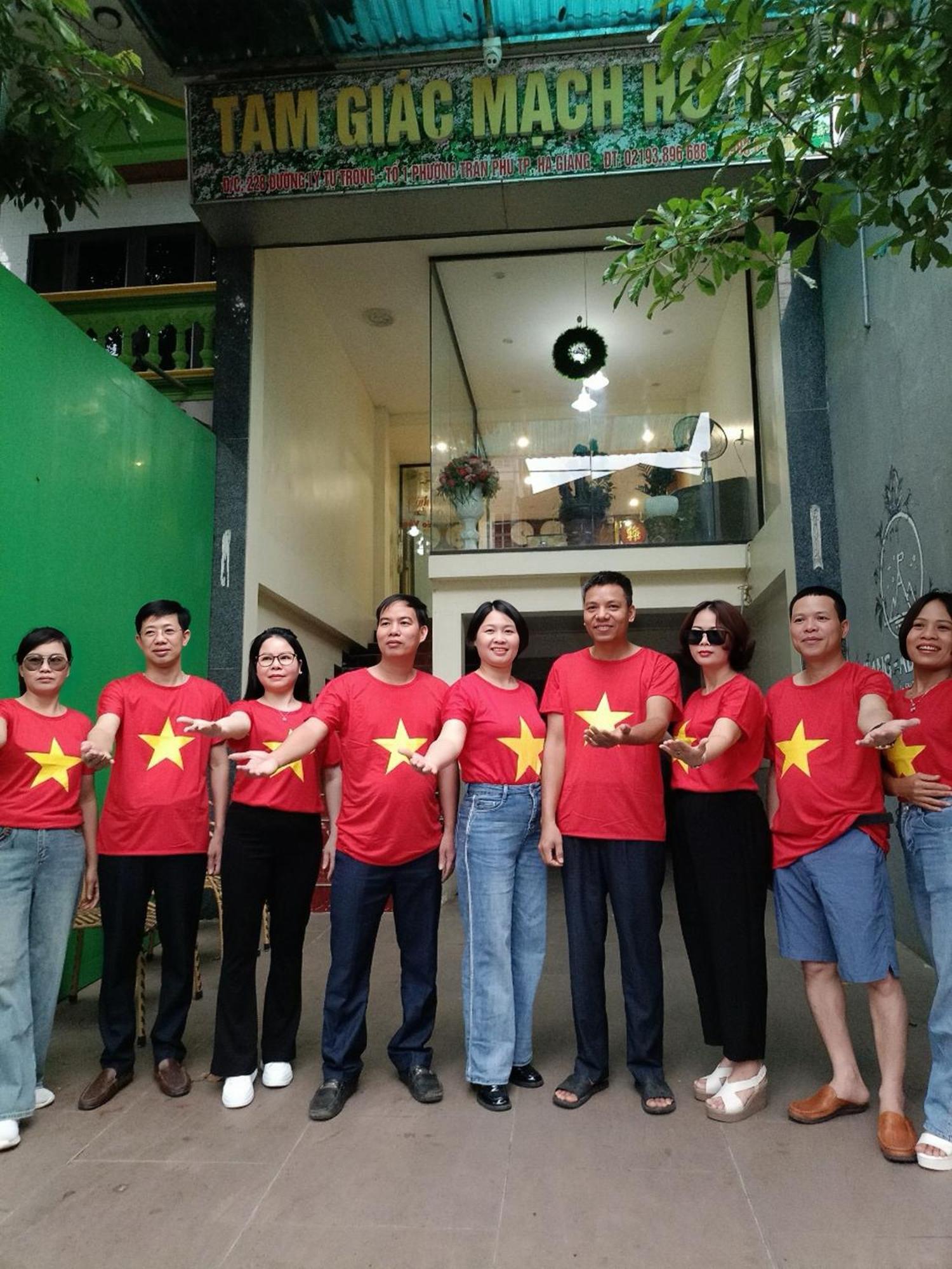 Tam Giac Mach Hotel Ha Giang Exterior foto