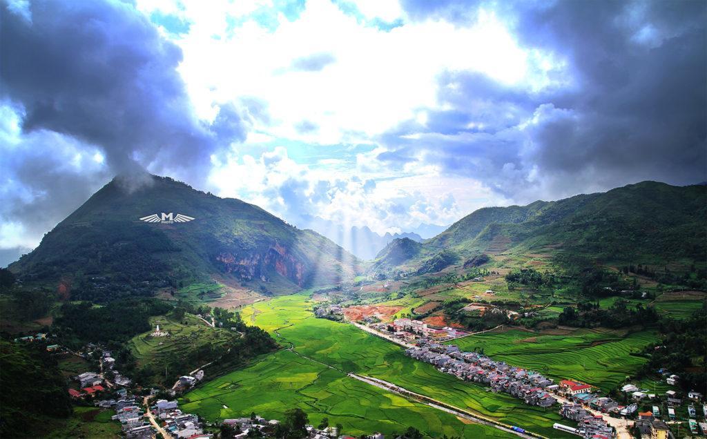 Tam Giac Mach Hotel Ha Giang Exterior foto